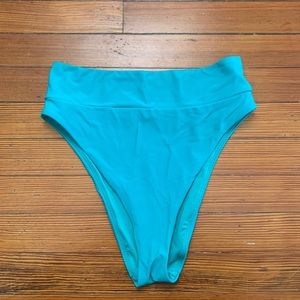 High waisted bikini bottoms